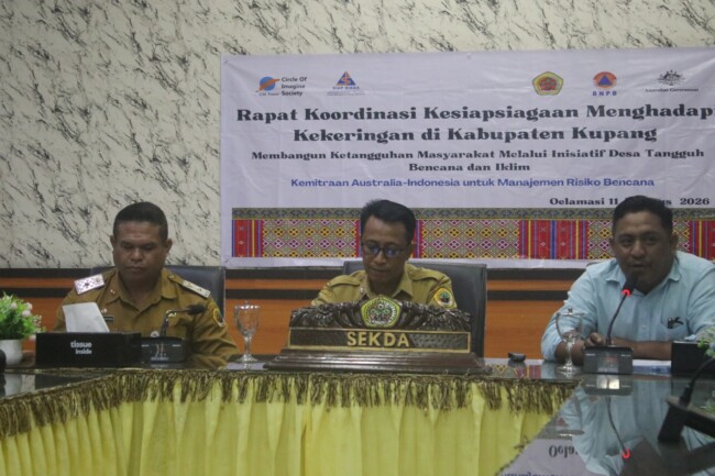 Pemkab Kupang Siapkan Langkah Hadapi Kekeringan, Lima Poin Aksi Disepakati di Rakor Kesiapsiagaan