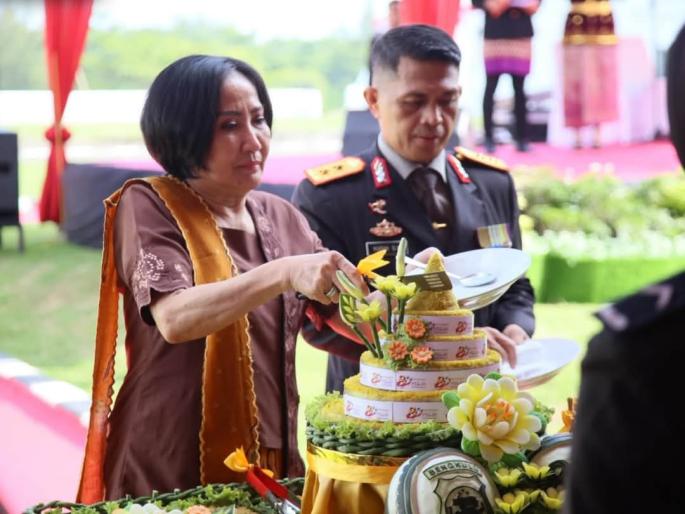 Syukuran Hari Bhayangkara ke-80 di Benteng Marlborough, Kapolda Bengkulu Tegaskan Polri Harus Hadir Beri Rasa Aman
