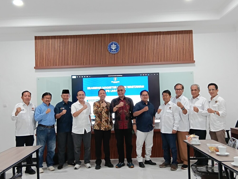 PWI dan IPB University Siapkan Beasiswa S2 untuk Wartawan, 10 Program Studi Jadi Pilihan