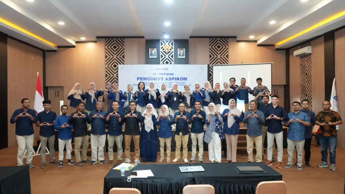 Korwil Aspikom Sulteng-Gorontalo Resmi Dilantik, Fokus pada Penguatan Kurikulum dan Akreditasi Prodi Ilmu Komunikasi