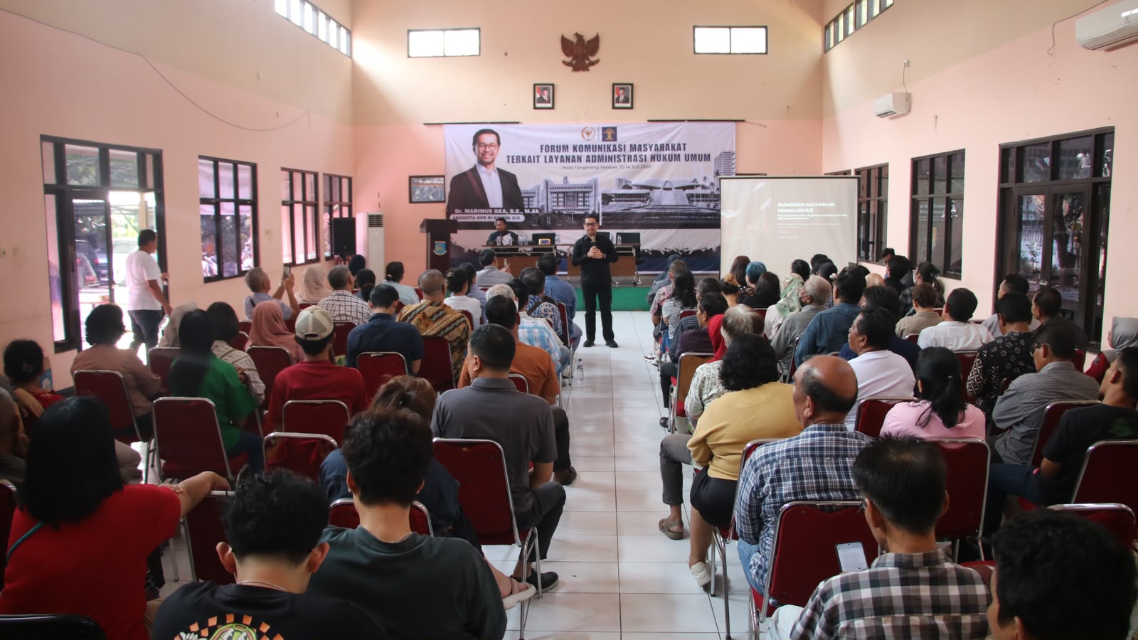 Kanwil Kemenkum Banten Edukasi Warga Tangsel soal Layanan Hukum Digital, dari Apostille hingga Fidusia