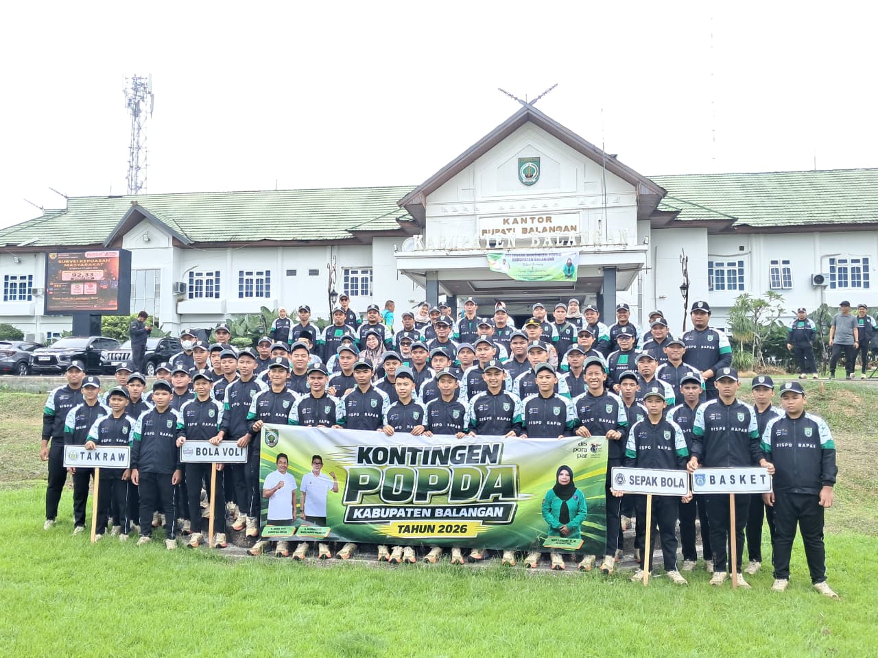 40 Atlet Pelajar Balangan Siap Bertarung di Empat Cabang Olahraga POPDA Kalsel 2026 di Banjarmasin