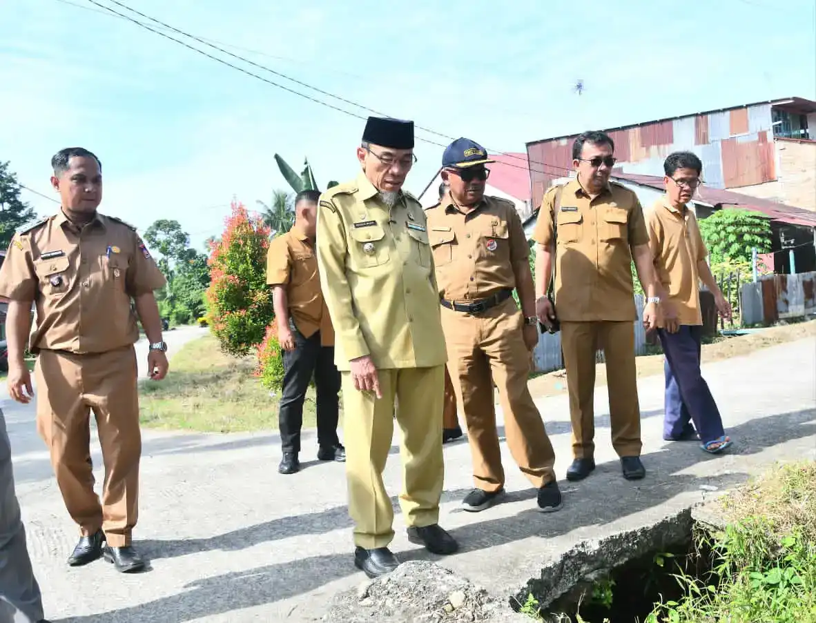 Pemkot Padang Pastikan Betonisasi Tiga Ruas Jalan di Perumahan Cendana Lembah Karet, Batipuh Panjang Mulai Pekan Ini