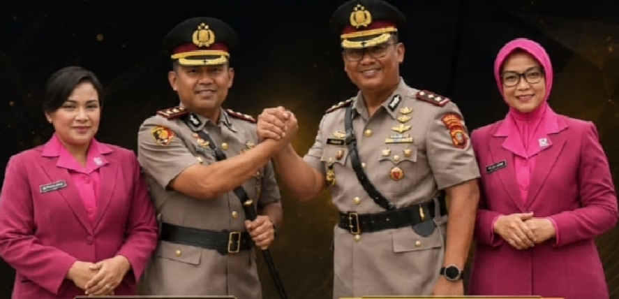 Kapolda Sumut Pimpin Sertijab Kapolres Langkat, AKBP Hannry PH Tambunan Resmi Jabat Gantikan AKBP David Triyo Prasojo