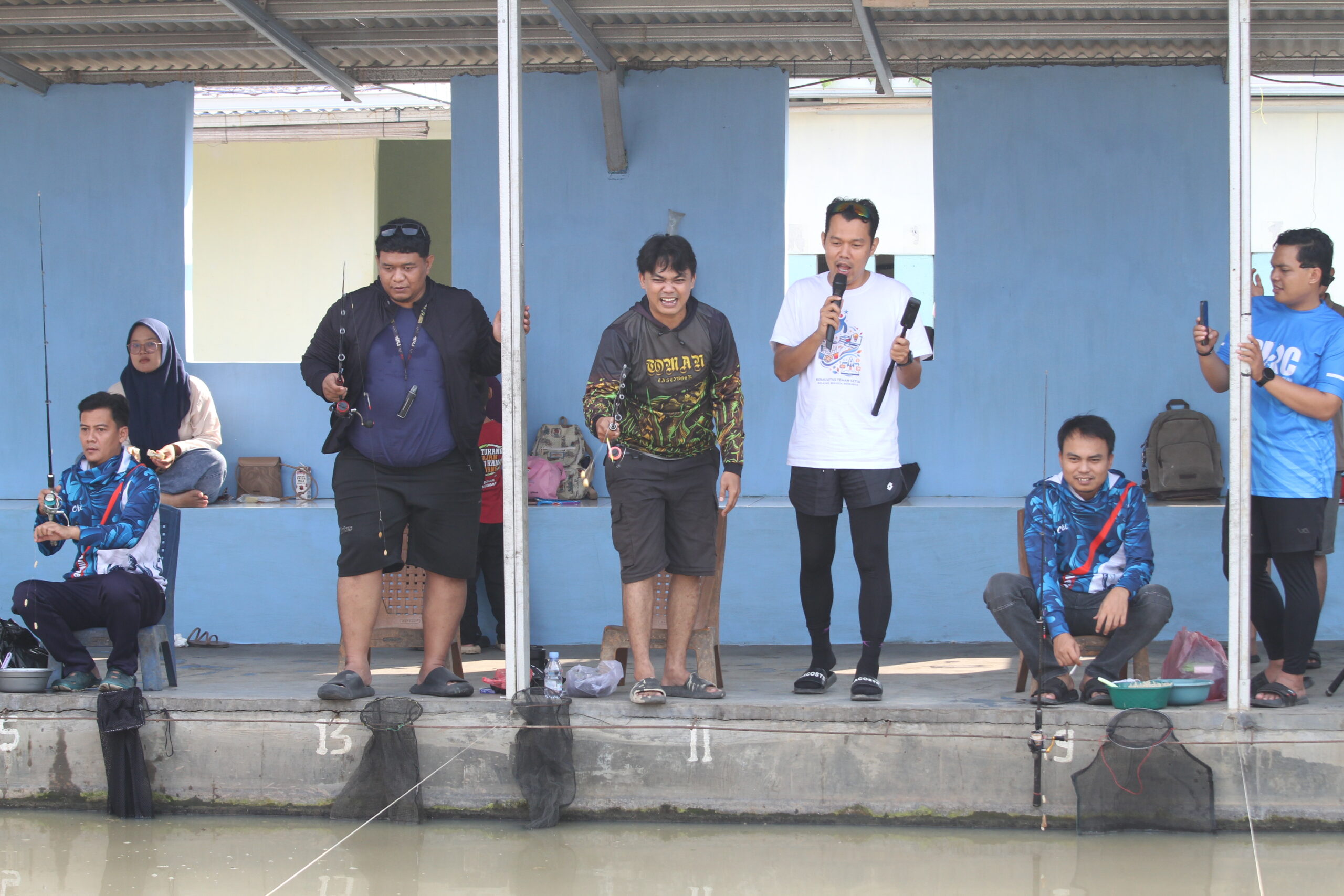 Lomba Mancing PWKS di Serang Jadi Pembuka HUT Kota dan RI, Wagot Aulia: Melatih Kesabaran Melayani Warga