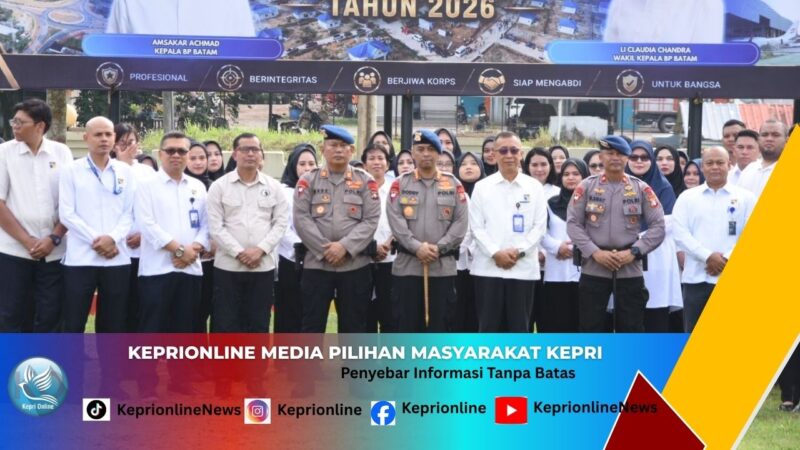 676 Pegawai BP Batam Jalani Diklat Orientasi di Mako Brimob Polda Kepri, Ini Target Pembentukan Karakternya