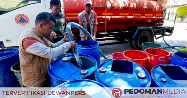 Pemprov Sulsel Kirim Bantuan Air Bersih ke Dusun Kalosi Maros, Warga Sebut Kekeringan Terjadi Setiap Tahun