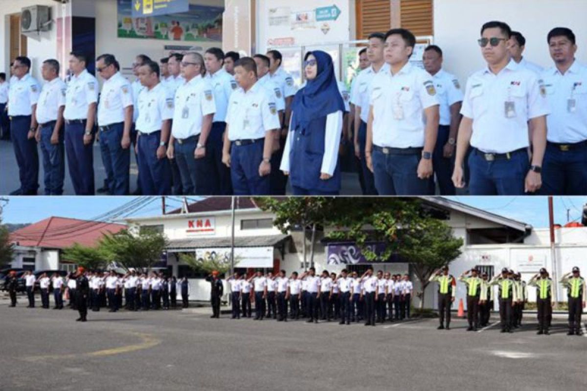 HUT ke-81 KAI di Padang, Divre II Sumbar Beri Penghargaan ke Pegawai Masa Bakti 10-30 Tahun