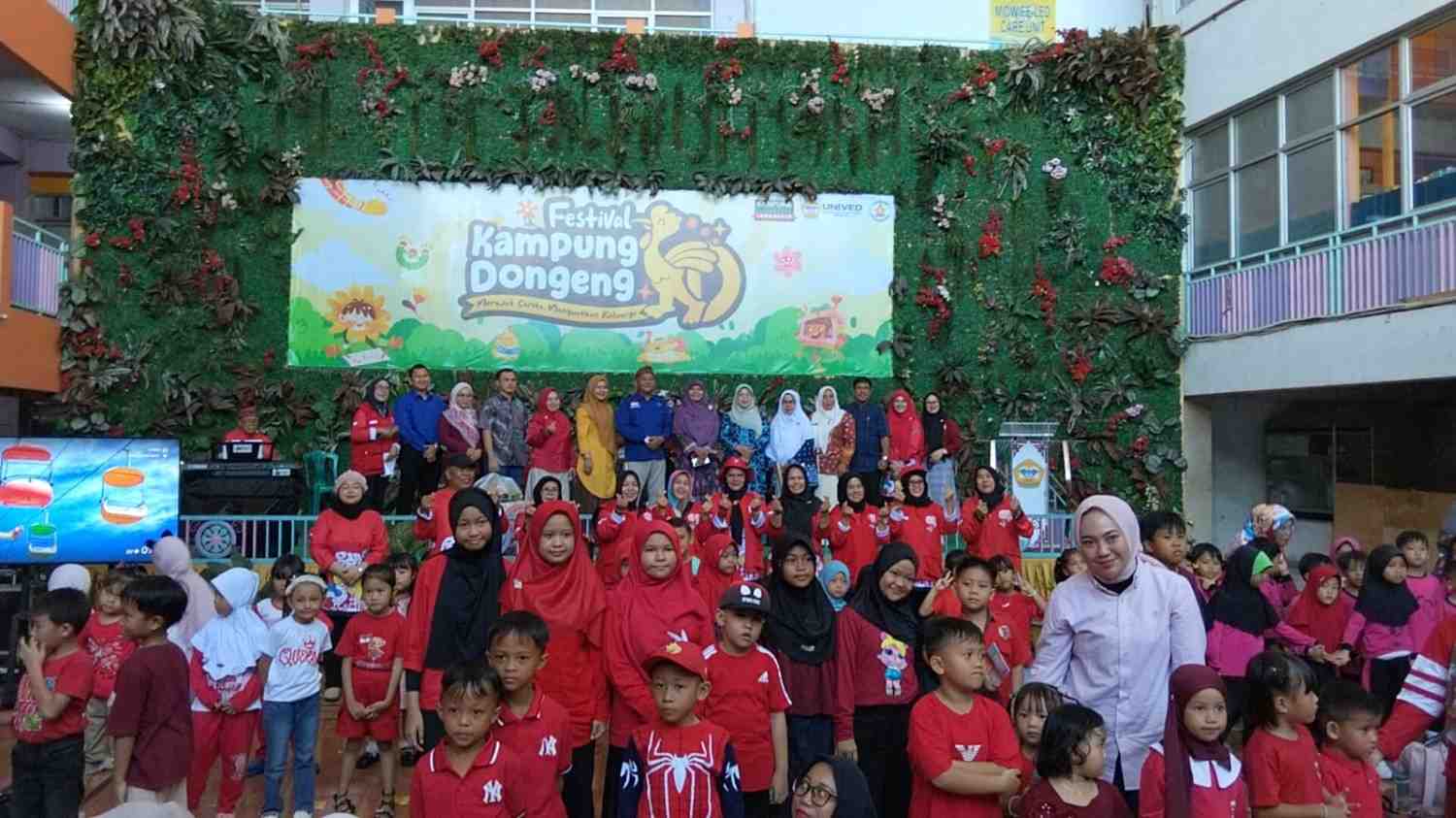100 Anak dan Orang Tua di Bengkulu Ikuti Festival Kampung Dongeng, Perkuat Literasi Keluarga Lewat Cerita