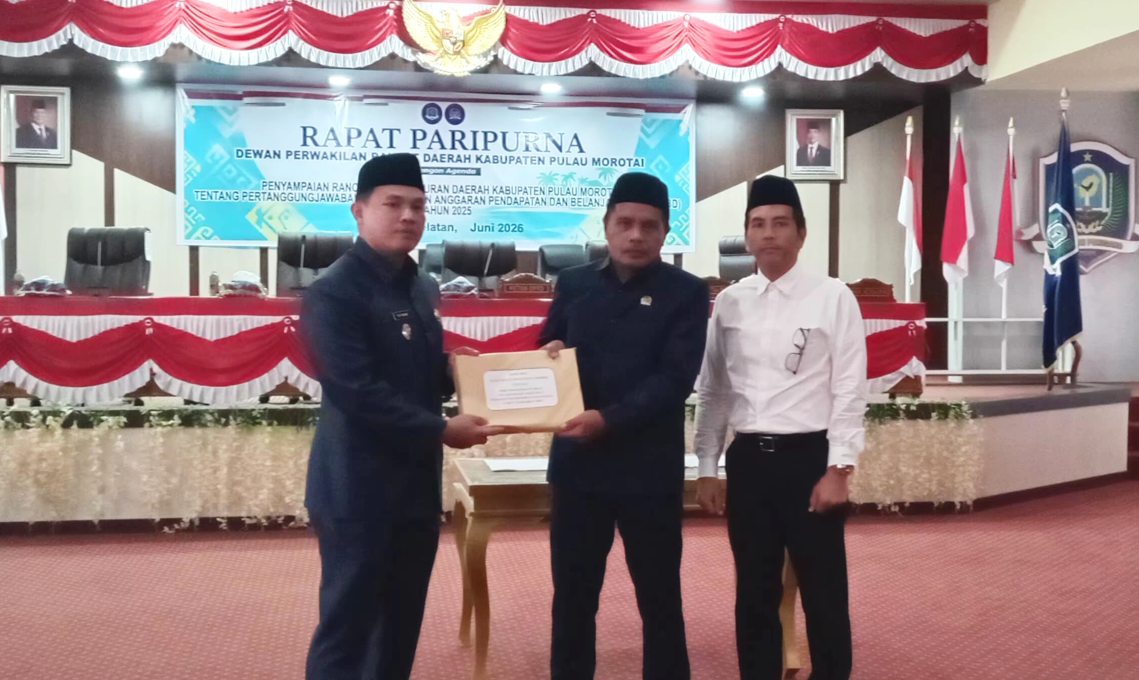 Pemkab Pulau Morotai Kembali Raih Opini WTP untuk Kesembilan Kalinya, Realisasi Pendapatan Rp 651 Miliar di 2025