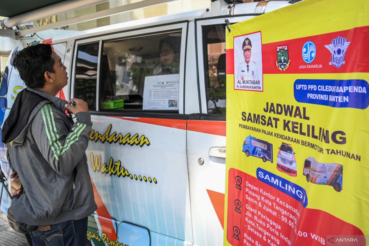 4 Lokasi Samsat Keliling di Tangerang Raya Hari Ini, Catat Syarat Bayar Pajak Kendaraan