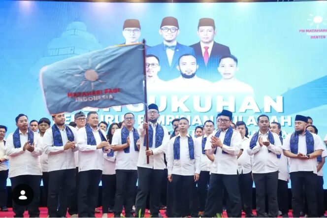 PW Matahari Pagi Indonesia Banten Dikukuhkan di Pendopo Gubernur, Nurcholis Ali Sya'bana Pimpin Organisasi