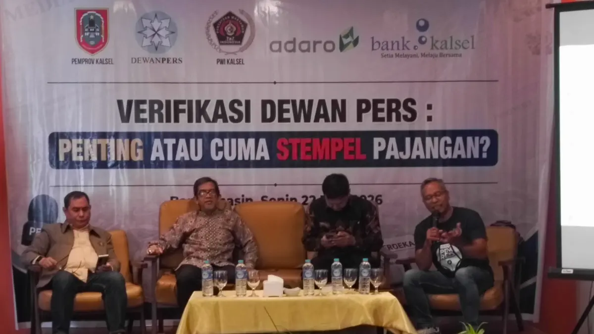 PWI Kalsel dan Dewan Pers Bahas Verifikasi Media di Tengah Maraknya Media Homeless, Ini Dampaknya bagi Wartawan