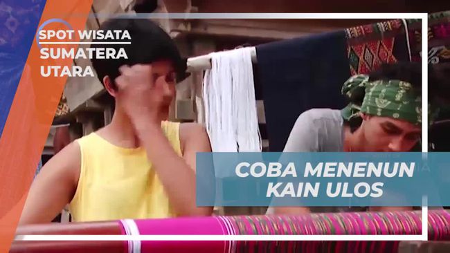 3 Tantangan Membuat Kain Ulos yang Terasa Langsung Saat Mencoba Bersama Pengrajin di Sumatera Utara