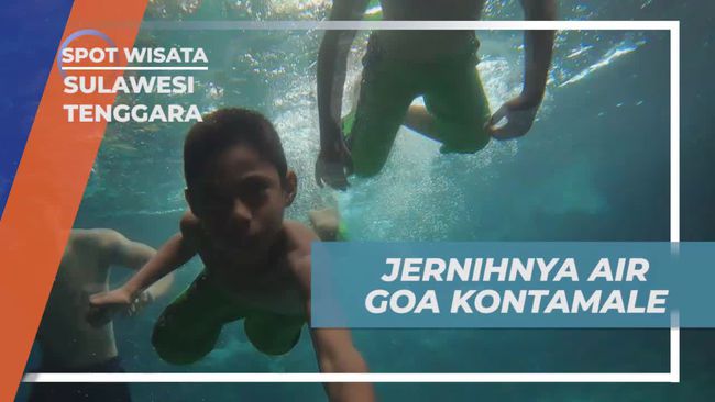 Kejernihan Air Goa Kontamale di Sulawesi Tenggara Jadi Magnet Wisatawan, Selebriti pun Betah Berlama-lama