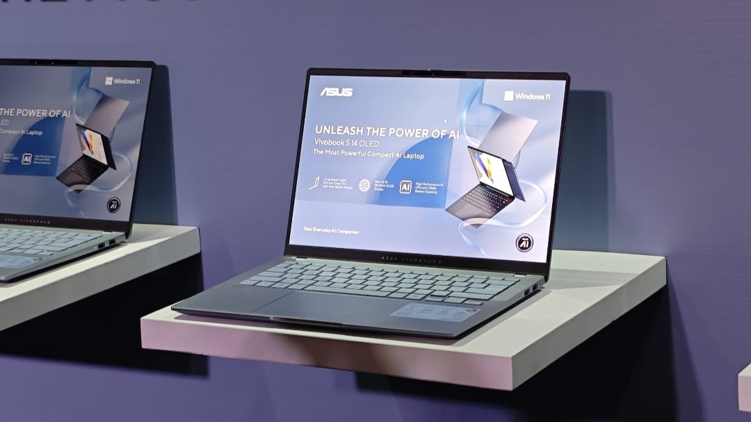 Laptop AI Copilot+™ Kini Bisa Jadi Andalan Pekerja di Palembang, ASUS Vivobook S14 OLED Tawarkan 45 TOPS dan Baterai Tahan Seharian