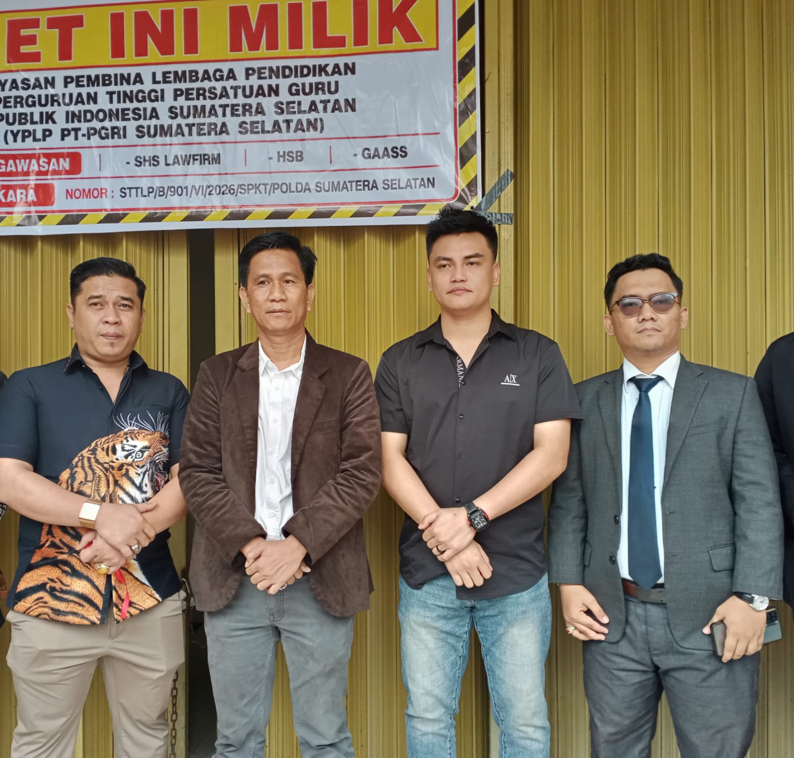 Konflik Internal Kampus UPGRIP Palembang Memanas, Pengurus Yayasan Sah Segel Kantor yang Dipakai BPH