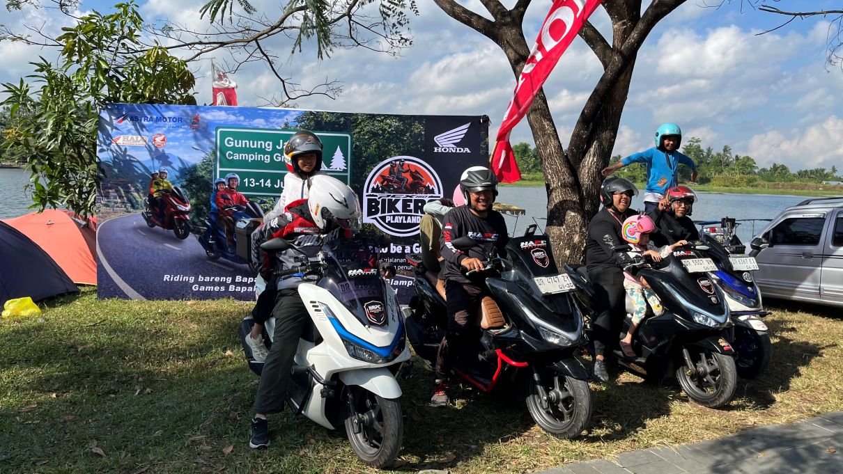 Komunitas Honda PCX Bikers Gelar Family Camping dan Edukasi di Gunung Jae, Lombok Barat
