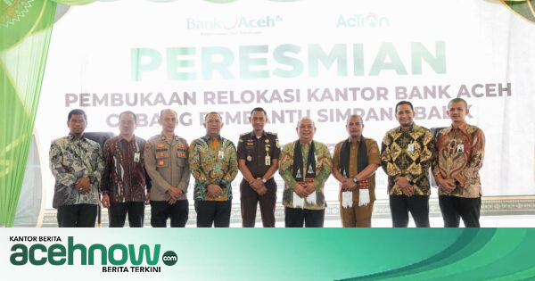 Bank Aceh Syariah Resmikan Gedung Baru KCP Simpang Balik di Bener Meriah, Target Percepat UMKM dan Ekonomi Daerah