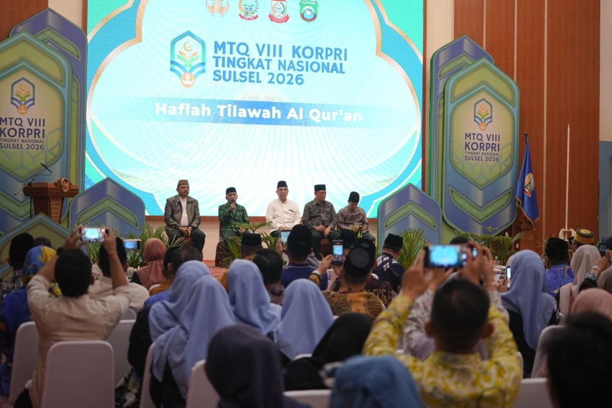1.173 Peserta dari 38 Provinsi Ikuti MTQ Korpri Nasional 2026 di Makassar, Sulsel Tuan Rumah Kedua Kalinya