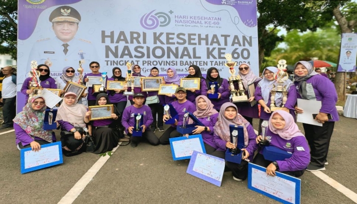 Dinkes Kota Cilegon Borong 22 Penghargaan di HKN ke-60, Bukti Kinerja Pelayanan Kesehatan Masyarakat Terbaik
