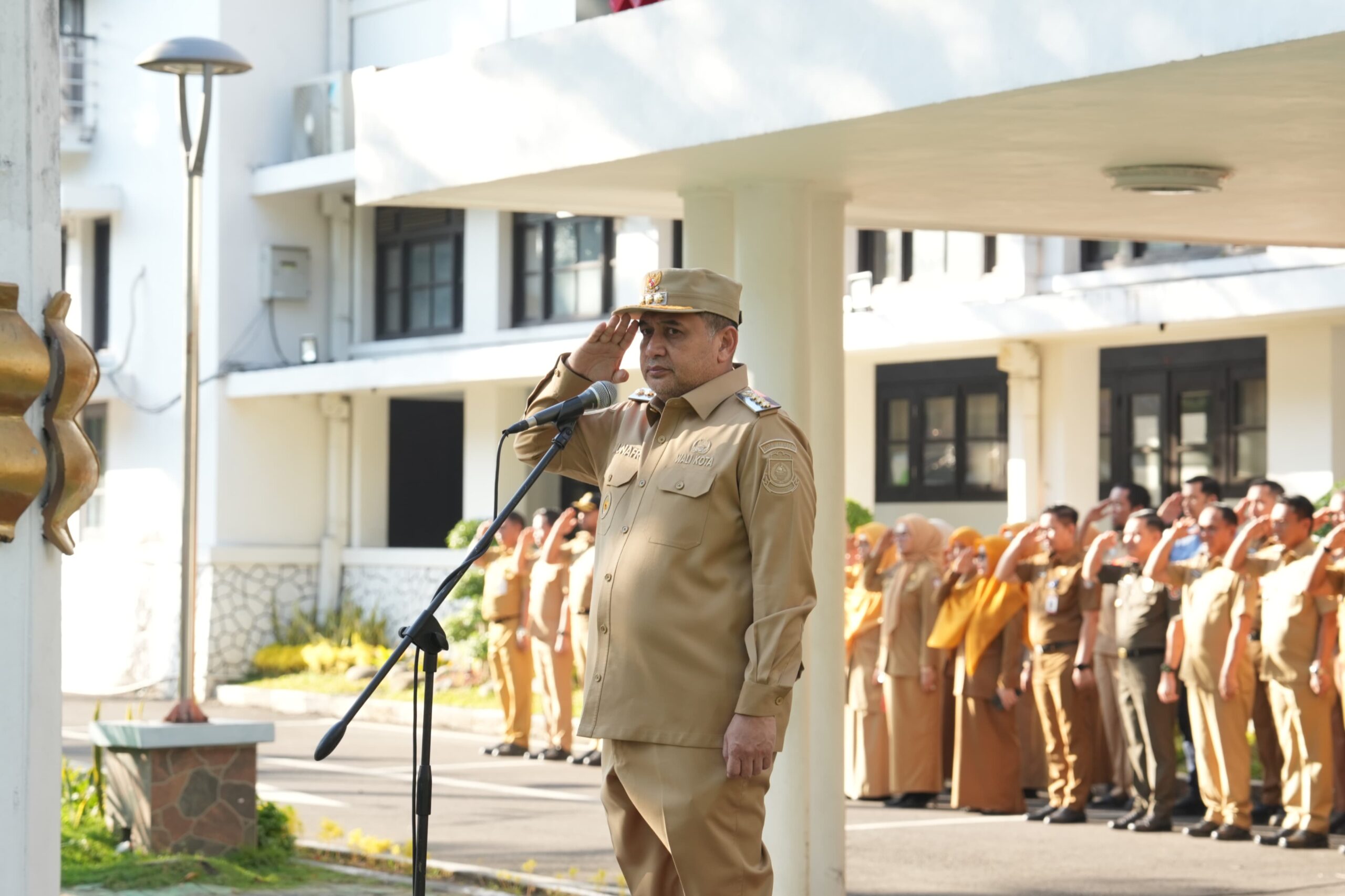 Wali Kota Makassar Pimpin Apel Harganas 2026, Munafri Sebut Ayah Wajib Hadir Psikologis Cegah Fatherless