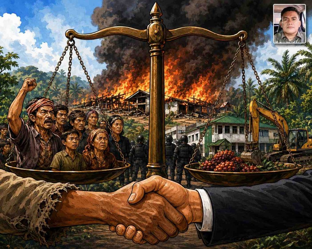 Konflik Lahan PT BSA di Lampung Tengah Berujung Pembakaran Fasilitas, YLBHI: Akar Persoalan Tak Selesai dengan Pendekatan Keamanan