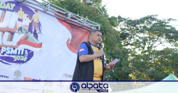 Wali Kota Makassar Appi Ajak Warga di FunWalk PSMTI Jadikan Keberagaman Modal Bangun Kota