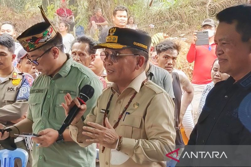 Gubernur Kalteng Temui Warga Tenda Aspirasi 79 di Seruyan, Tegaskan Perusahaan Wajib Penuhi Hak Plasma dan CSR