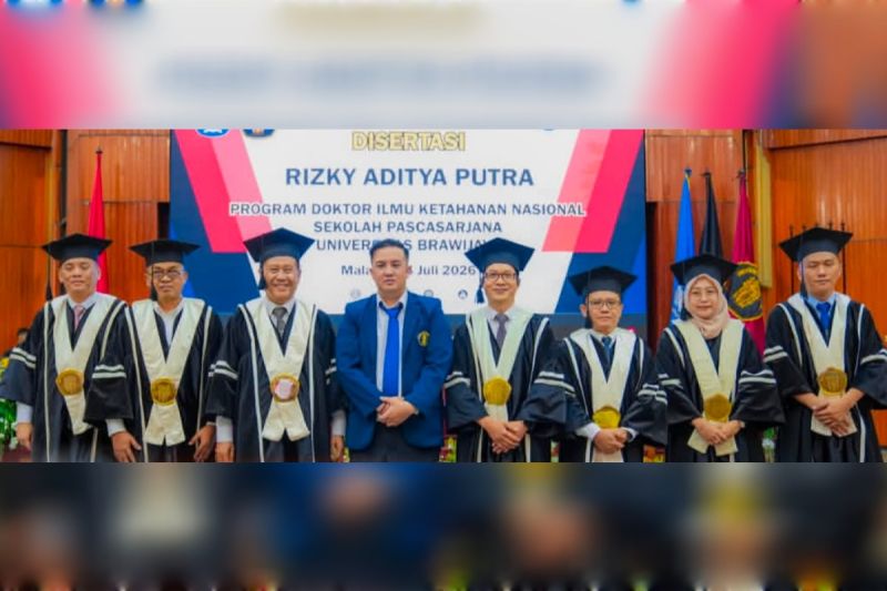 Bupati Lamandau Rizky Aditya Putra Raih Gelar Doktor di Universitas Brawijaya, Disertasi soal Cangkang Sawit untuk Energi Nasional