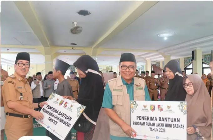 Pemkab Lampung Utara Salurkan Bantuan Zakat untuk Anak Yatim, Disabilitas, dan Program Rumah Layak Huni