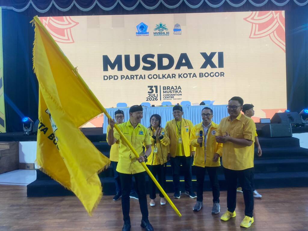 Golkar Kota Bogor Kukuhkan Rusli Prihatevy Lewat Aklamasi, Jabar Instruksikan Target 11 Kursi DPRD