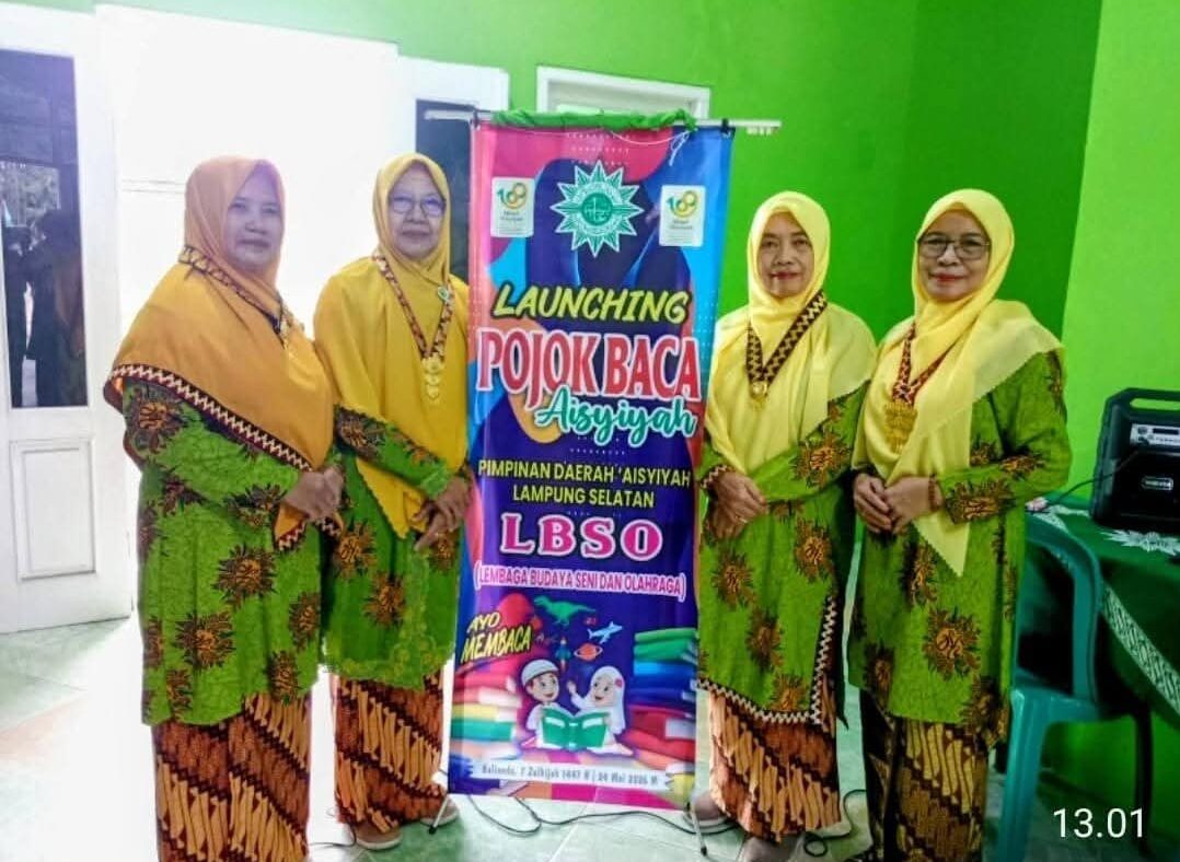 160 Judul Buku Tersedia di Pojok Baca PDA Lampung Selatan, Targetkan Kurangi Ketergantungan Gadget di Tingkat Keluarga