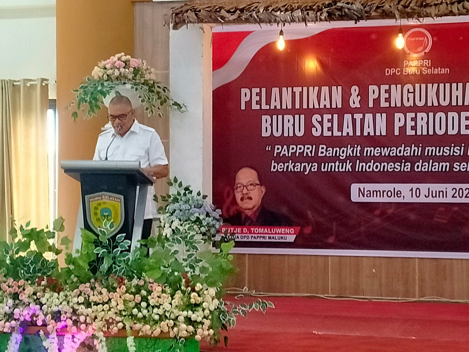 Wabup Buru Selatan Gerson Selsily Kritik Keras ASN: Budaya Cari Muka dan Disiplin Rendah Jadi Masalah Birokrasi