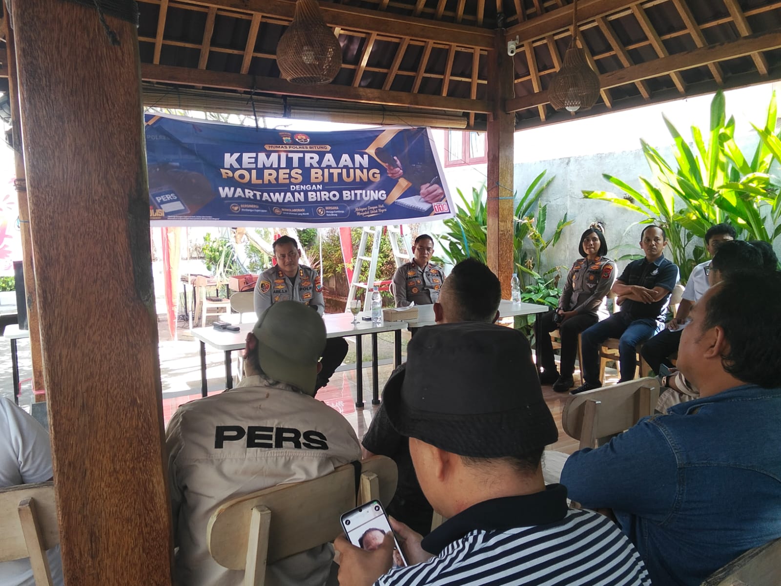 Kapolres Bitung AKBP Arie Sulistyo Ajak Insan Pers Jadi Mitra Jaga Kamtibmas, Kritik Lewat Pemberitaan Justru Ditunggu