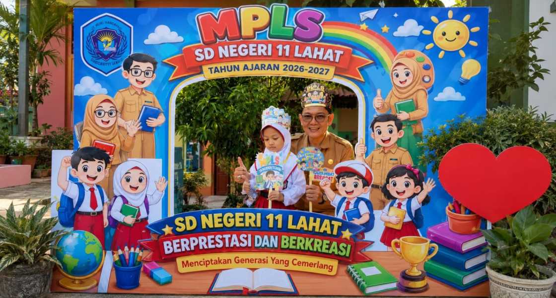 MPLS SDN 11 Lahat Resmi Dibuka, Kepala Sekolah Tekankan Adaptasi dan Pembentukan Karakter Siswa Baru