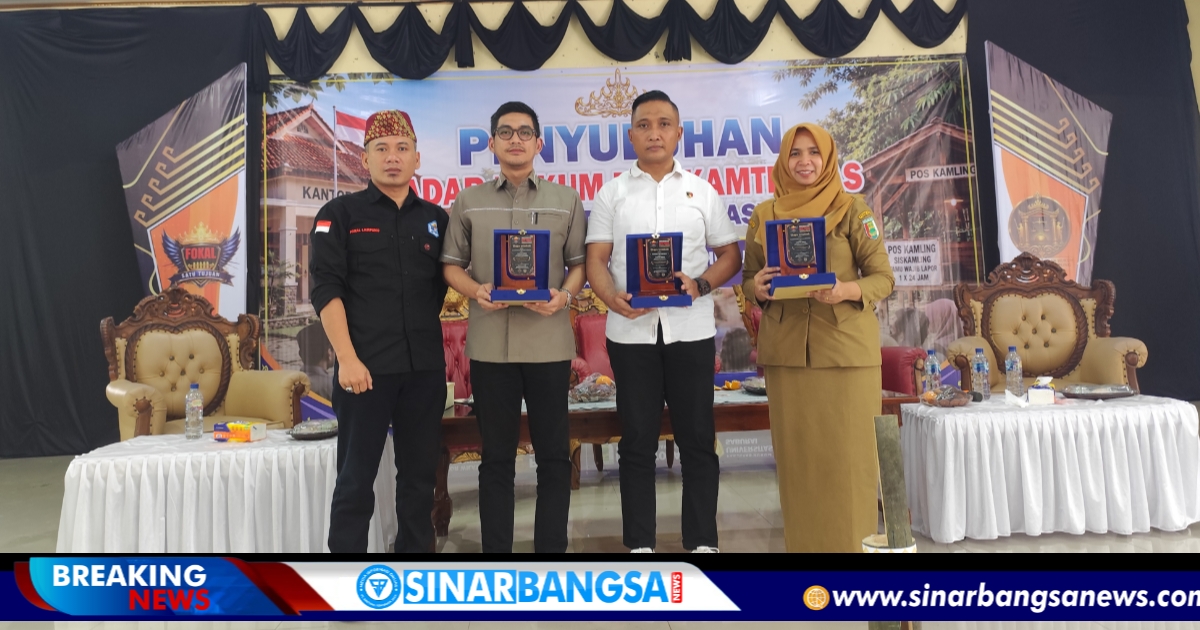 DPP FOKAL Gelar Penyuluhan Hukum untuk 6 Kecamatan di Pesawaran, Angkat Perangkat Desa Jadi Garda Depan Kamtibmas