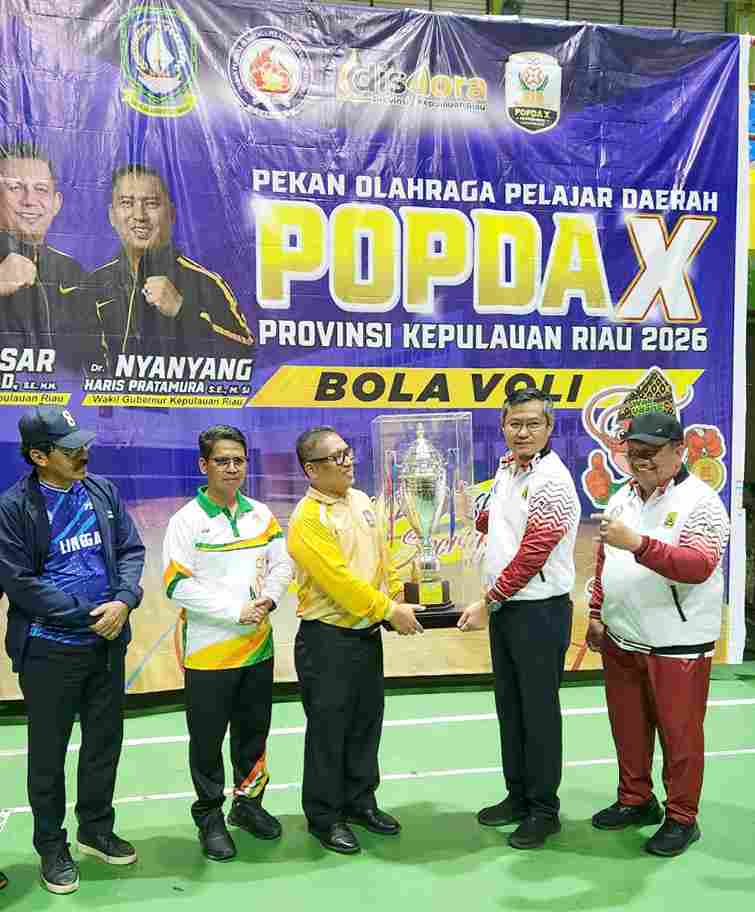 Tanjungpinang Juara Umum POPDA X Kepri 2026, 28 Medali Emas Akhiri Puasa Gelar 20 Tahun