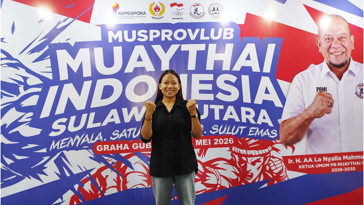 Atlet Muaythai Sulut Wulan Yosep Jadi Satu-Satunya Wakil Sulawesi di Kejuaraan Dunia IFMA 2026 Malaysia