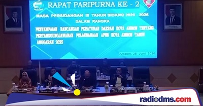 DPRD Ambon Mulai Bahas Ranperda Pertanggungjawaban APBD 2025, Opini WTP Kembali Dipertahankan