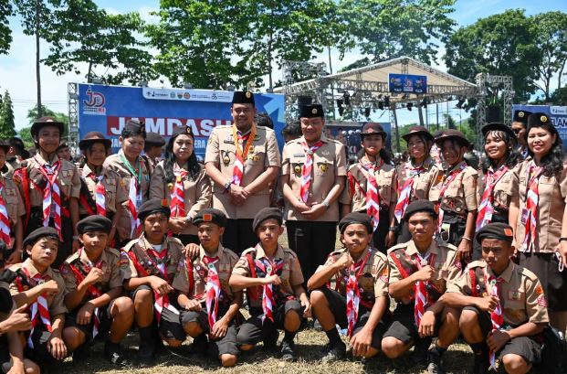 Bupati Humbahas dan Gubsu Bobby Nasution Bermalam di Bumi Perkemahan Sibolangit, Jamdasu XI Tekankan Generasi Tangguh