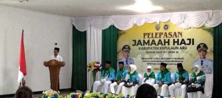 Tujuh Jamaah Kepulauan Aru Siap Berangkat Haji, Wabup Ingatkan Kesiapan Kesehatan