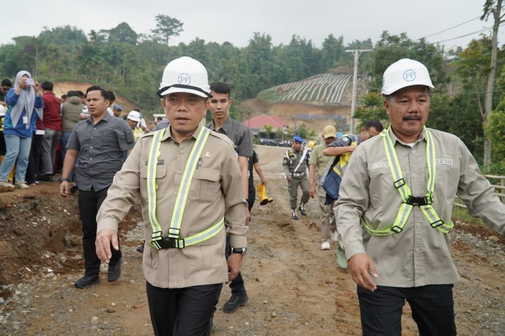 Gubernur Jambi Al Haris dan Bupati Kerinci Monadi Awali Pembangunan RSUD Tipe C di Siulak, Target Rampung Desember 2026