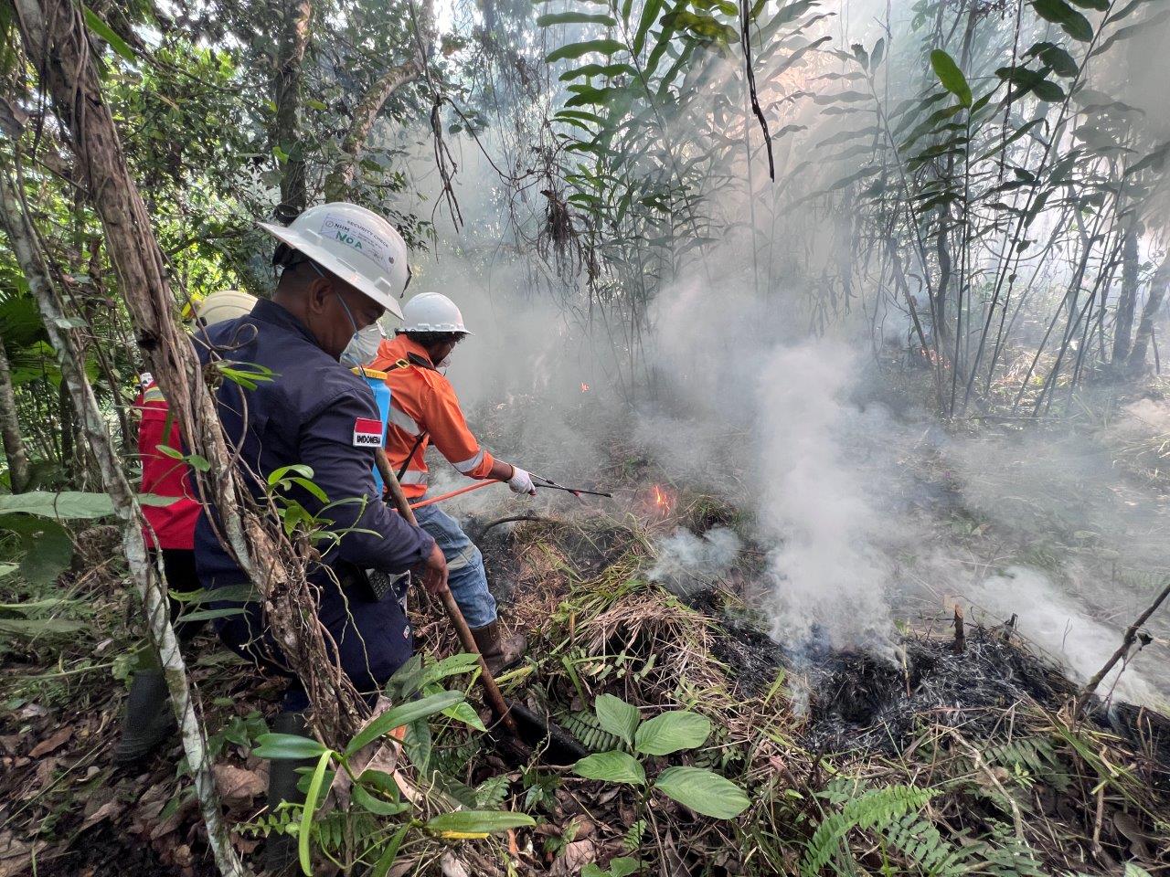 Karhutla di Ogan Ilir Meluas, 15 Hektare Lahan di Desa Lorok Hangus, Helikopter Water Bombing Dikerahkan