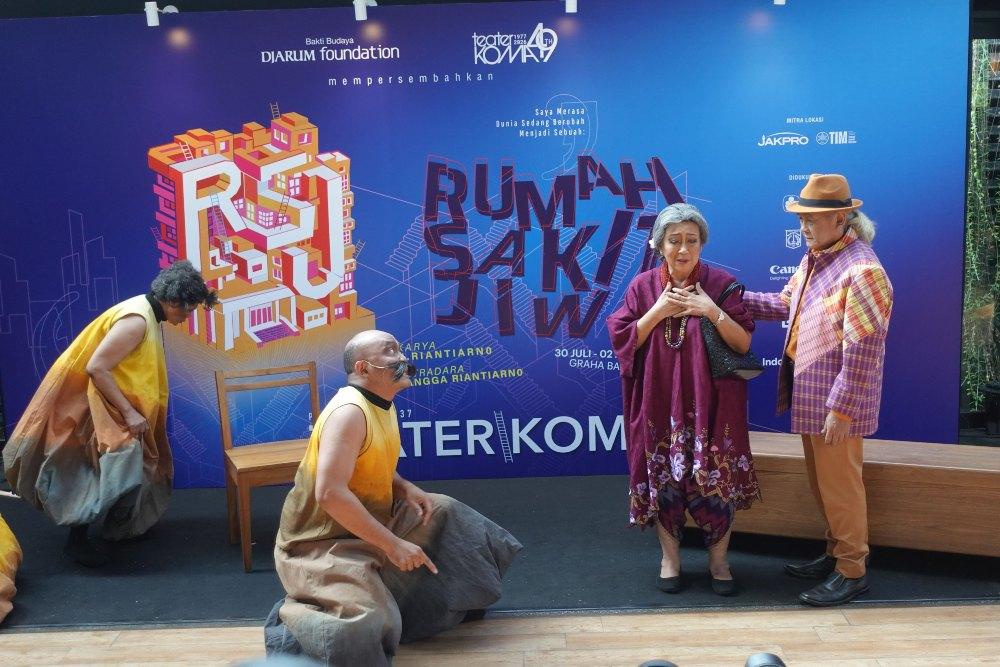 Teater Koma Pentaskan Lakon Rumah Sakit Jiwa di Yogyakarta Usai 35 Tahun, Angkat Kritik Kekuasaan dan Kemanusiaan
