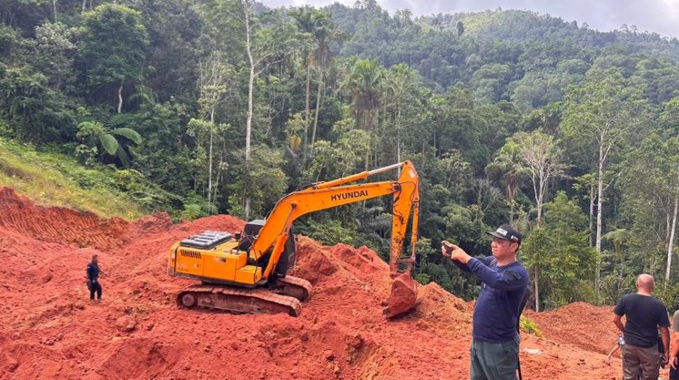 Kemenhut Hentikan Aktivitas Tambang Emas Ilegal di Hutan Bolaang Mongondow, 2 Tersangka Diamankan