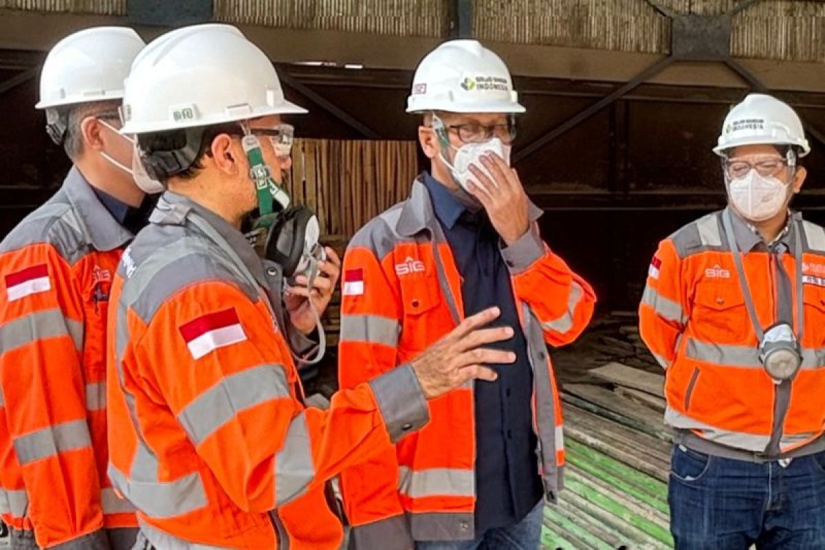 Dirut SIG Turun Langsung ke Aceh Pastikan Pasokan Semen Aman, Tinjau Pabrik di Lhoknga