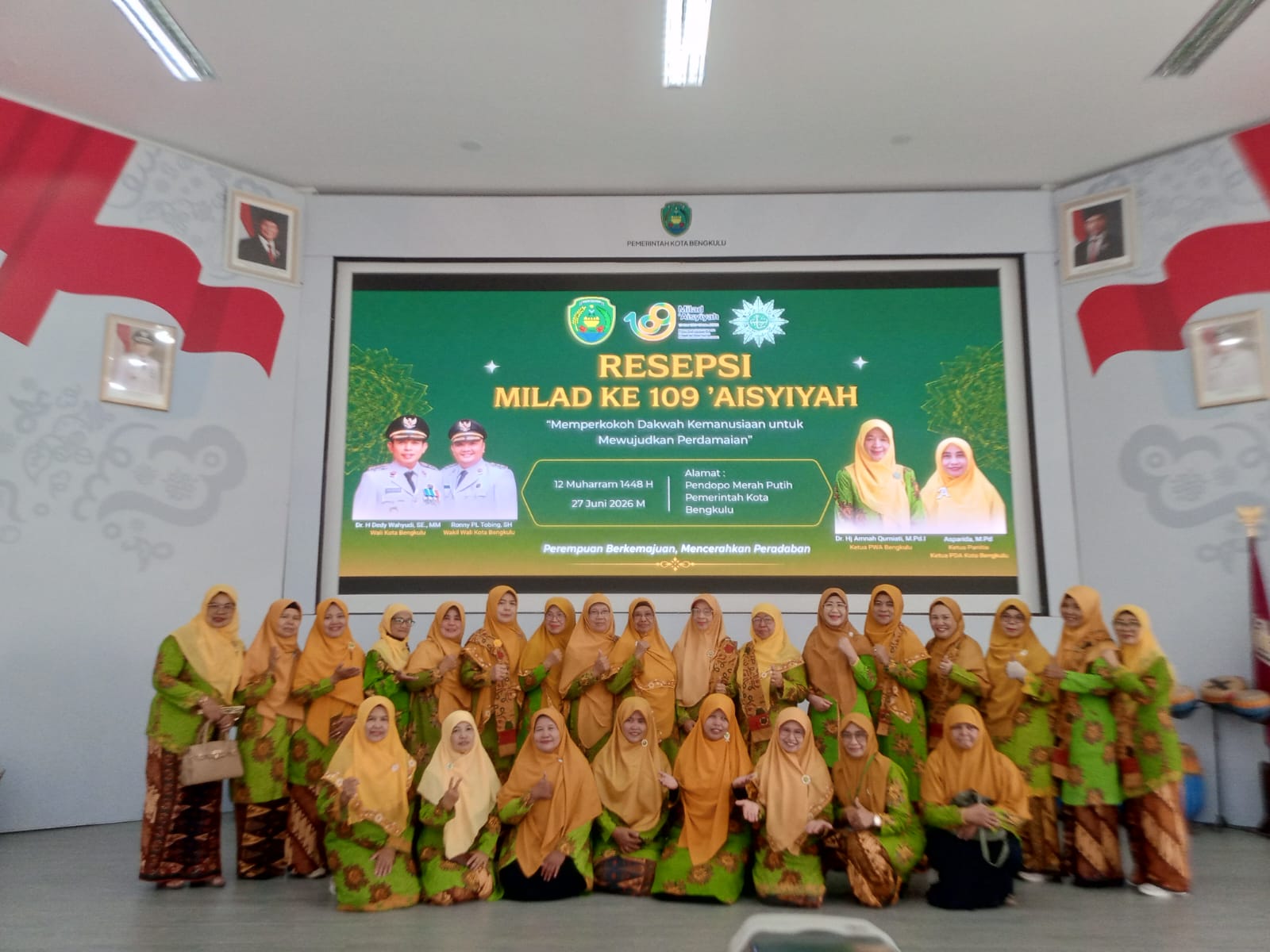 Milad ke-109 di Bengkulu, Aisyiyah Tegaskan Komitmen Dakwah Kemanusiaan Lewat Aksi Nyata