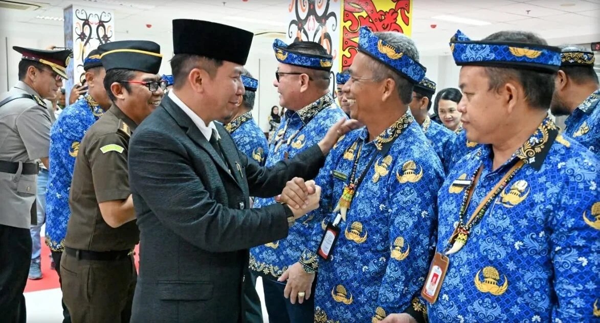 Ketua DPRD Kaltara Achmad Djufrie Hadiri Pelantikan Pejabat Pratama dan Fungsional Pemprov, Gubernur Zainal Pimpin Langsung
