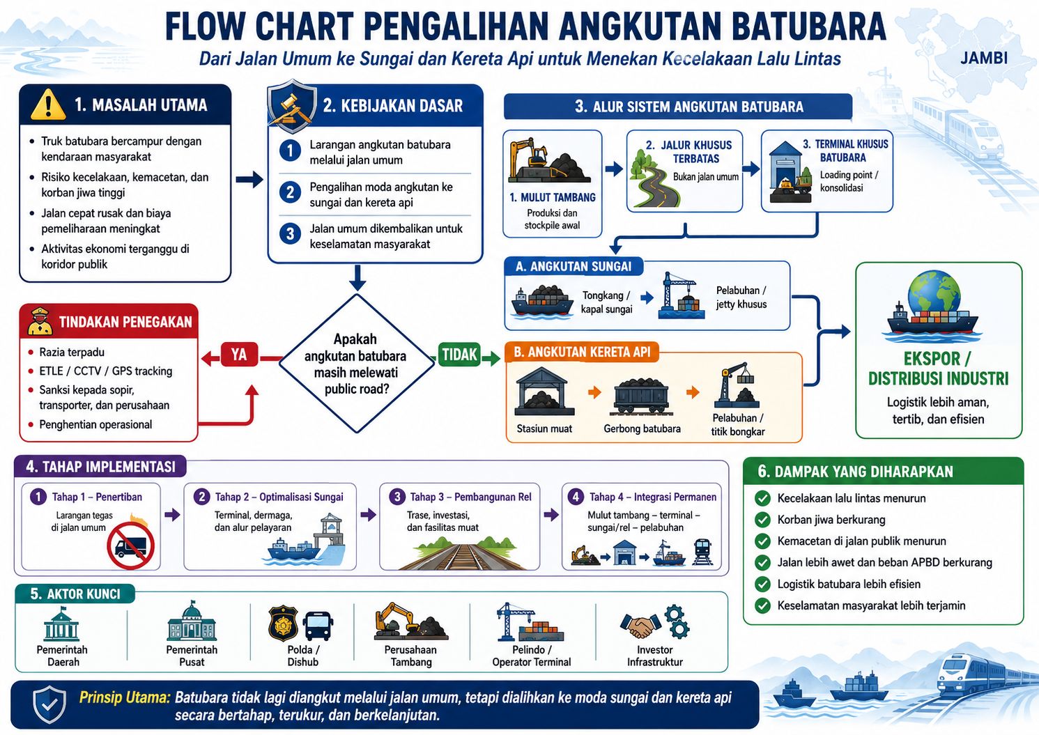 116 Orang Tewas dalam Kecelakaan Truk Batubara di Jambi, DPRD Dorong Pengalihan ke Sungai dan Kereta Api
